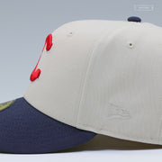 CHICAGO CUBS SWEET HOME CHICAGO SANDSTONE MIDNIGHT NAVY NEW ERA FITTED CAP
