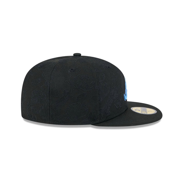 ATLANTA BRAVES KOI FISH POND ALL OVER EMBROIDERED NEW ERA FITTED CAP