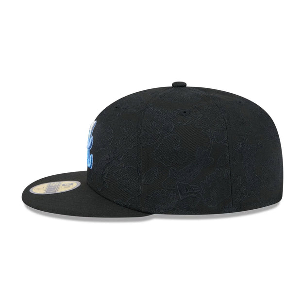ATLANTA BRAVES KOI FISH POND ALL OVER EMBROIDERED NEW ERA FITTED CAP