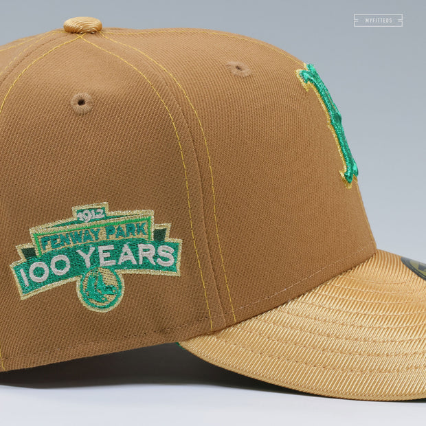 BOSTON RED SOX 100TH ANNIVERSARY "LUCKY DUNK SB INSPIRED" NEW ERA FITTED CAP