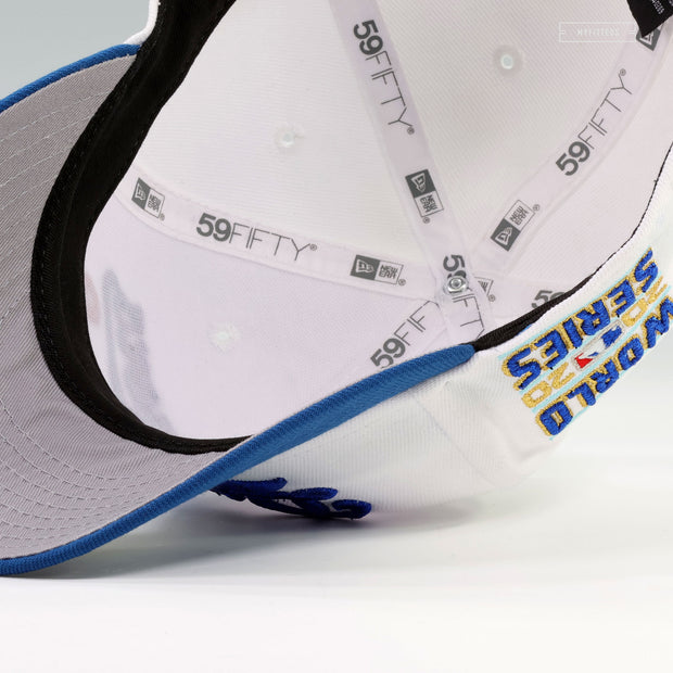 LOS ANGELES DODGERS 2020 WORLD SERIES KOBE BRYANT HOME JERSEY INSPIRED NEW ERA FITTED CAP