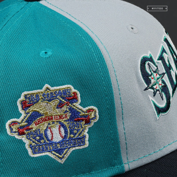 SEATTLE MARINERS 2001 ASG / AL CENTENNIAL CHARTER MEMBER JERSEY INSPIRED NEW ERA HAT