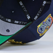 NEW YORK YANKEES 2000 WORLD SERIES WELCOME TO NY NEW YORK CENTRAL BUILDING NEW ERA FITTED CAP