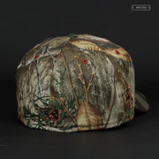 BUFFALO BISONS SWIRLING BISONS WORDMARK REALTREE® EDGE WOODLAND CAMO NEW ERA HAT