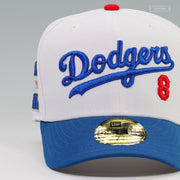 LOS ANGELES DODGERS 2020 WORLD SERIES KOBE BRYANT HOME JERSEY INSPIRED NEW ERA FITTED CAP