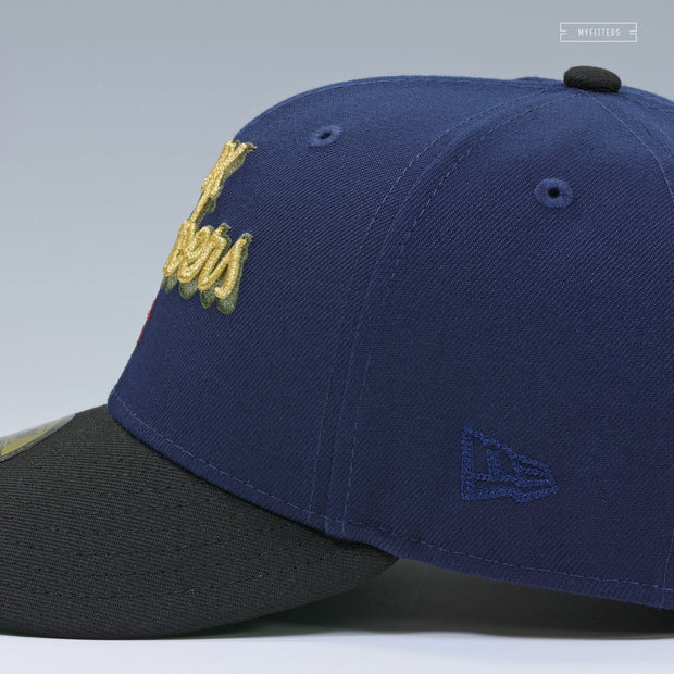 NEW YORK YANKEES 2000 WORLD SERIES WELCOME TO NY NEW YORK CENTRAL BUILDING NEW ERA FITTED CAP