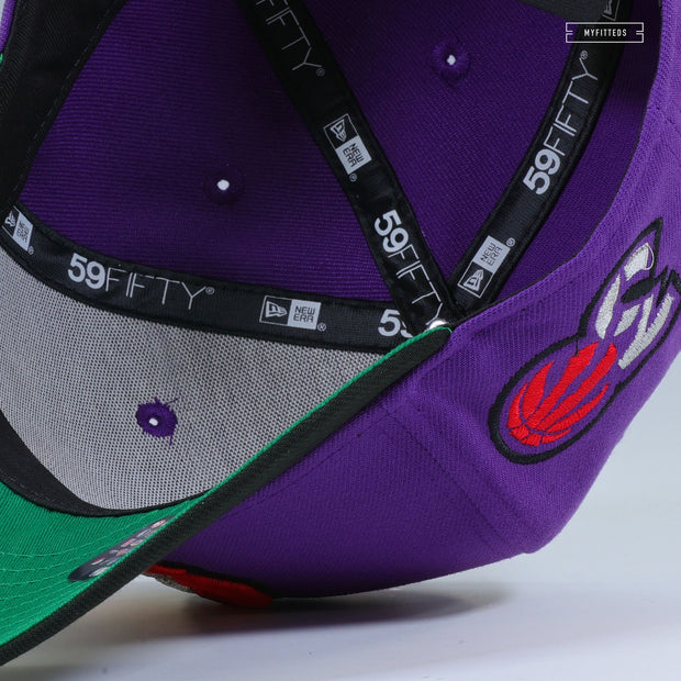 TORONTO RAPTORS 30TH ANNIVERSARY VINCE CARTER INSPIRED NEW ERA FITTED CAP