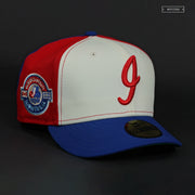 INDINANPOLIS INDIANS X MONTREAL EXPOS RANDY JOHNSON NEW ERA FITTED CAP