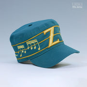 NEW ORLEANS ZEPHYR ELITE SERIES THE LEGEND OF ZELDA MUSIC NOTES INSPIRED NEW ERA PILLBOX HAT