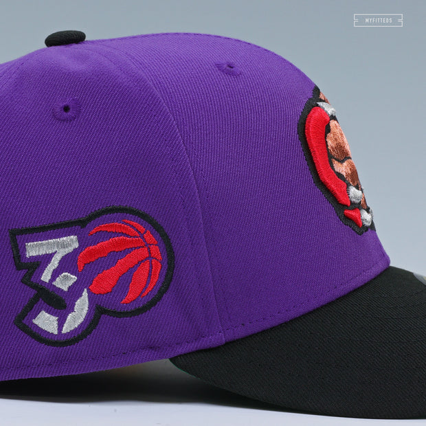 TORONTO RAPTORS 30TH ANNIVERSARY VINCE CARTER INSPIRED NEW ERA FITTED CAP