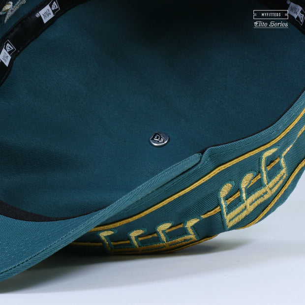NEW ORLEANS ZEPHYR ELITE SERIES THE LEGEND OF ZELDA MUSIC NOTES INSPIRED NEW ERA PILLBOX HAT