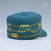 NEW ORLEANS ZEPHYR ELITE SERIES THE LEGEND OF ZELDA MUSIC NOTES INSPIRED NEW ERA PILLBOX HAT