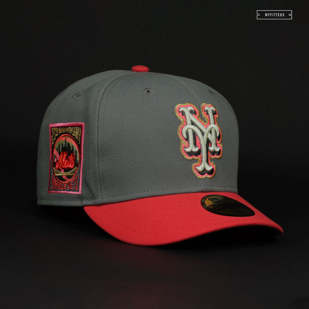 NEW YORK METS MIRACLE METS 25TH ANNIVERSARY NYC PIGEON NEW ERA FITTED CAP