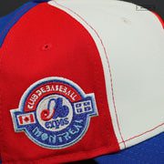 INDINANPOLIS INDIANS X MONTREAL EXPOS RANDY JOHNSON NEW ERA FITTED CAP