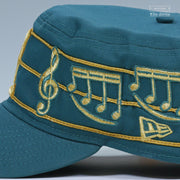 NEW ORLEANS ZEPHYR ELITE SERIES THE LEGEND OF ZELDA MUSIC NOTES INSPIRED NEW ERA PILLBOX HAT