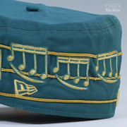 NEW ORLEANS ZEPHYR ELITE SERIES THE LEGEND OF ZELDA MUSIC NOTES INSPIRED NEW ERA PILLBOX HAT