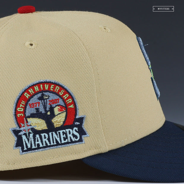 SEATTLE MARINERS 30TH ANNIVERSARY KRAKEN JERSEY INSPIRED NEW ERA FITTED CAP