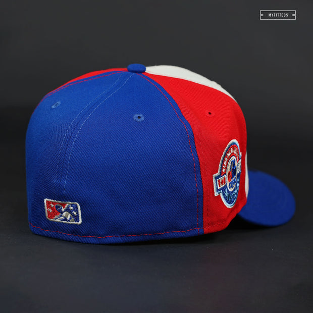 INDINANPOLIS INDIANS X MONTREAL EXPOS RANDY JOHNSON NEW ERA FITTED CAP