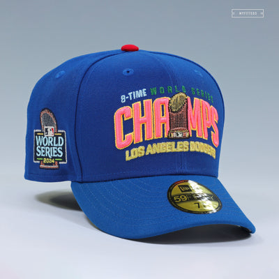 LOS ANGELES DODGERS 2024 WORLD SERIES AND 8X WORLD CHAMPS KOBE VI DODGERS NEW ERA FITTED CAP