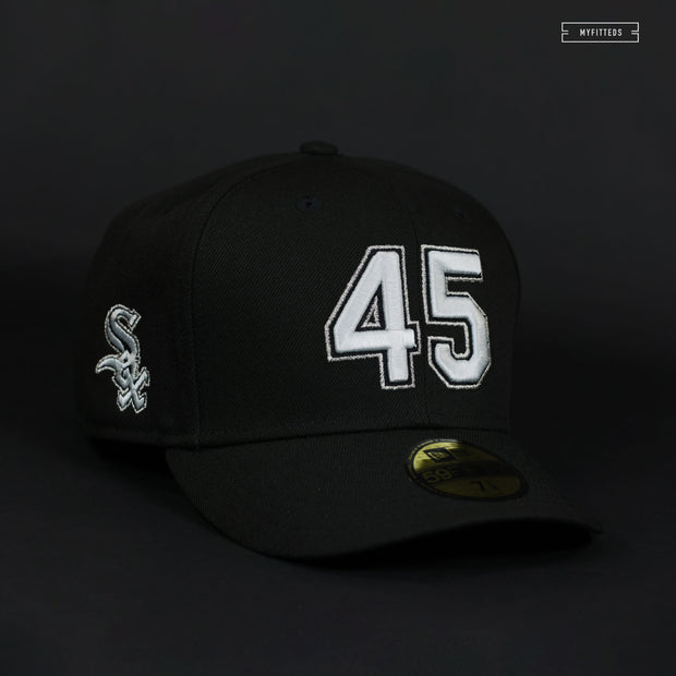 CHICAGO WHITE SOX #45 M. JORDAN NEW ERA FITTED CAP