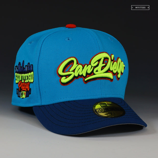 SAN DIEGO PADRES "SKATE OR DIE SB INSPIRED" NEW ERA FITTED CAP