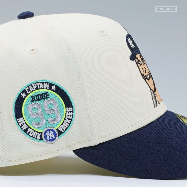 NEW YORK YANKEES AARON JUDGE SILHOUETTE CAPTAIN #99 NEW ERA FITTED CAP