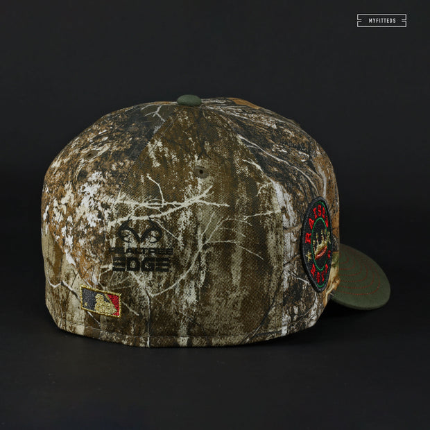 KANSAS CITY ROYALS RAISED ROYAL RETURN OF THE JEDI REALTREE NEW ERA FITTED CAP