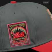 NEW YORK METS MIRACLE METS 25TH ANNIVERSARY NYC PIGEON NEW ERA FITTED CAP