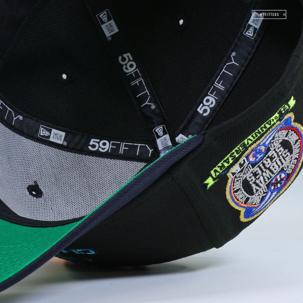 NEW YORK YANKEES 2000 WORLD SERIES SUBWAY SERIES CHAMPIONS 25TH ANNIVERSARY NEW ERA CAP