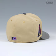 ARIZONA DIAMONDBACKS CROCHET CHAIN STITCHED OROCHIMARU INSPIRED NEW ERA FITTED CAP