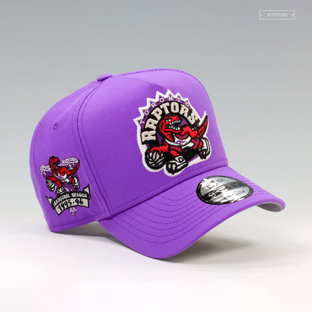 TORONTO RAPTORS 1995-1996 INAUGURAL SEASON NBA HWC 9FIFTY A-FRAME NEW ERA SNAPBACK