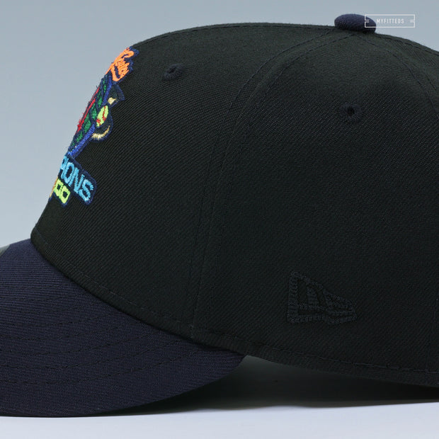 NEW YORK YANKEES 2000 WORLD SERIES SUBWAY SERIES CHAMPIONS 25TH ANNIVERSARY NEW ERA CAP
