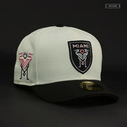 INTER MIAMI FC "FOR THE GOAT OF ARGENTINA" MESSI OFF WHITE NEW ERA FITTED CAP