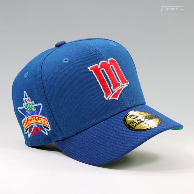 MINNESOTA TWINS 1985 MLB ALL-STAR GAME RETRO VINTAGE TWO TONE NEW ERA FITTED CAP