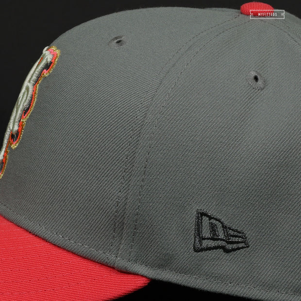 NEW YORK METS MIRACLE METS 25TH ANNIVERSARY NYC PIGEON NEW ERA FITTED CAP
