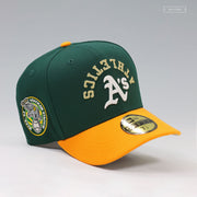OAKLAND ATHLETICS HOHOKAM STADIUM MESA, AZ UPSIDE DOWN ARCH NEW ERA FITTED CAP