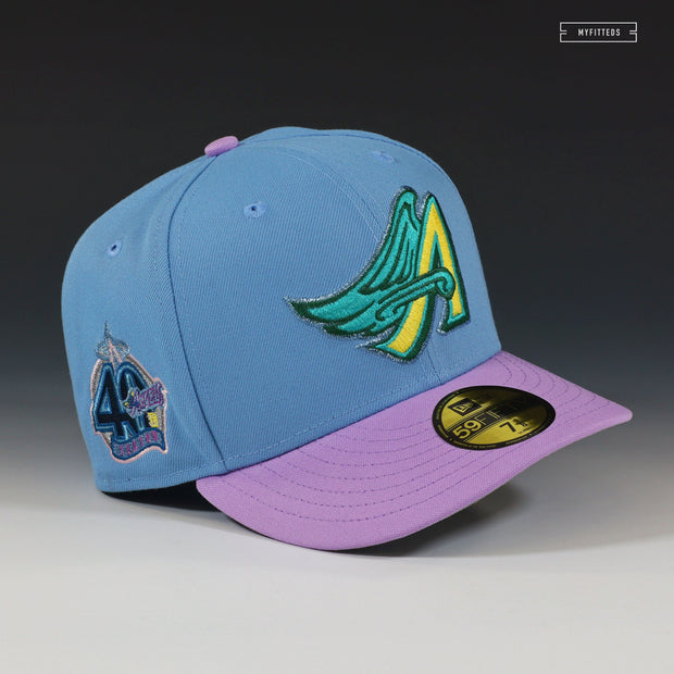 ANAHEIM ANGELS 40TH ANNIVERSARY ARTEMIS FOWL, THE ARCTIC INCIDENT NEW ERA FITTED CAP