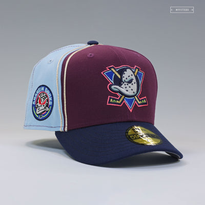 ANAHEIM MIGHTY DUCKS BATMAN THE KILLING JOKE INSPIRED DIAGONAL BLOCK NEW ERA CAP