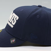 NEW YORK GIANTS SUPER BOWL XXV 25TH ANNIVERSARY GITD NIGHTSHADE NEW ERA FITTED CAP