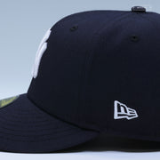 NEW YORK YANKEES CC SABATHIA 52 IN 25 COOPERSTOWN HOF ON-FIELD NEW ERA FITTED CAP