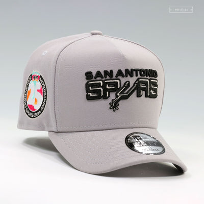 SAN ANTONIO SPURS 25TH ANNIVERSARY NBA HWC 9FIFTY A-FRAME NEW ERA SNAPBACK