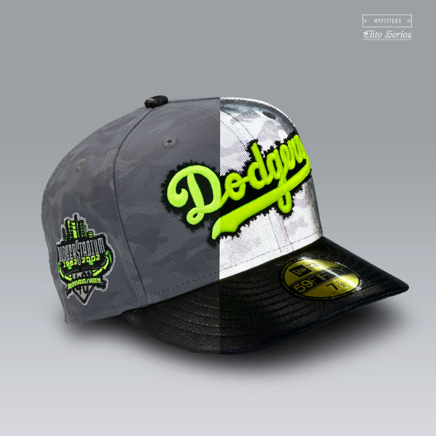 LOS ANGELES DODGERS 40TH ANNIVERSARY REFLECTIVE 112 PACK INSPIRED ELITE SERIES NEW ERA FITTED CAP