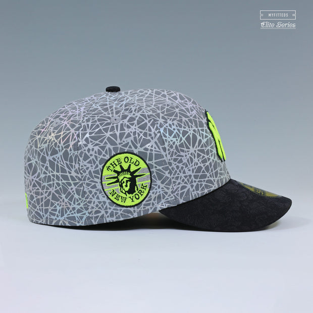 NEW YORK YANKEES THE OLD NEW YORK REFLECTIVE 112 PACK INSPIRED ELITE SERIES NEW ERA FITTED CAP