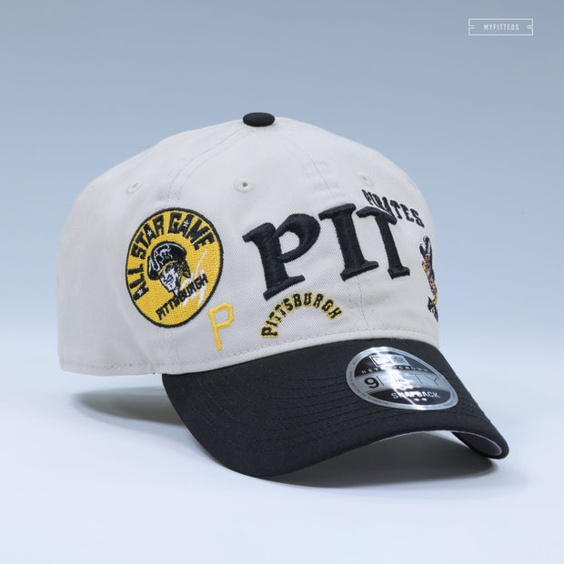 PITTSBURGH PIRATES GOOD RETRO COLLAGE 9FIFTY RETRO CROWN NEW ERA SNAPBACK HAT