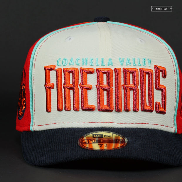 COACHELLA VALLEY FIREBIRDS SEATTLE KRAKEN AFFILIATE AHL NEW ERA FITTED CAP