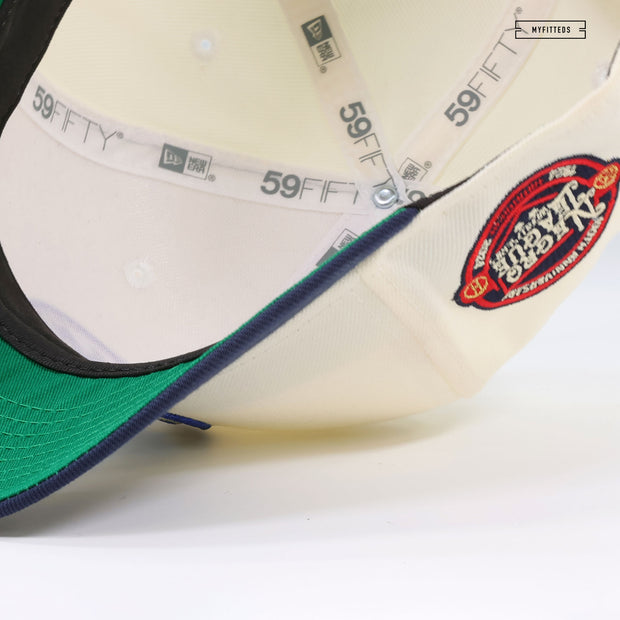 KANSAS CITY MONARCHS NEGRO LEAGUE BASEBALL WORLD SERIES 100 YEARS NEW ERA FITTED CAP