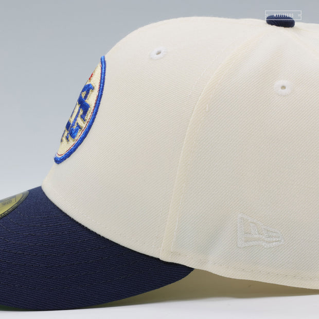 KANSAS CITY MONARCHS NEGRO LEAGUE BASEBALL WORLD SERIES 100 YEARS NEW ERA FITTED CAP