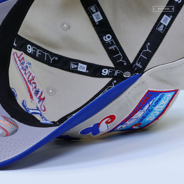 MONTREAL EXPOS GOOD RETRO COLLAGE 9FIFTY RETRO CROWN NEW ERA SNAPBACK HAT
