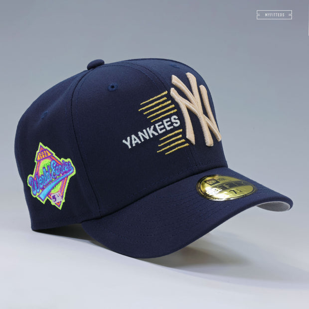 NEW YORK YANKEES 1996 WORLD SERIES MAD DASH TO WALDORF ASTORIA WELCOME TO NY NEW ERA FITTED CAP