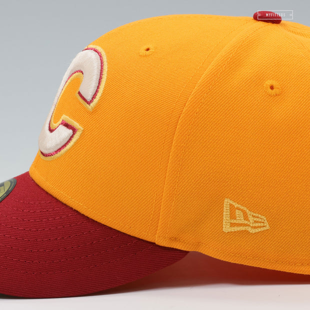 CALGARY FLAMES 2011 NHL HERITAGE SERIES JERSEY INSPIRED NEW ERA FITTED CAP